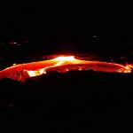 Ausflug zur fließenden Lava
